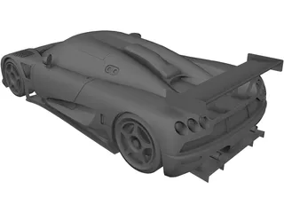 Koenigsegg CCGT 3D Model