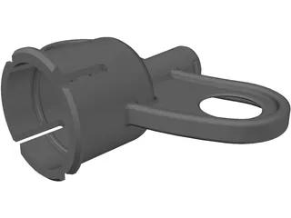 Luer Adapter 3D Model