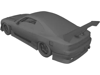 Nissan S15 Silvia Drift 3D Model