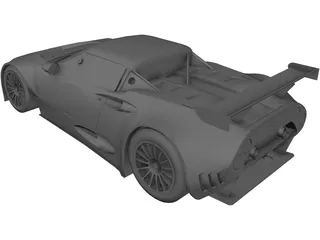 Spyker C8 Spyder 3D Model