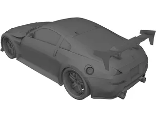 Nissan 350Z [Tuned] 3D Model