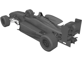 Dallara Formula 3 3D Model