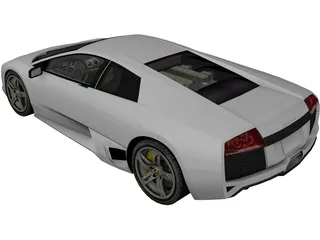 Lamborghini Murcielago LP640 3D Model