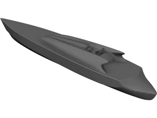 Speedboat 3D Model