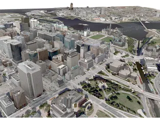 Ottawa City 3D Model