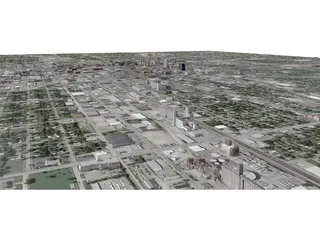 Wichita City 3D Model