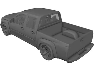 GMC Canyon (2007) 3D Model