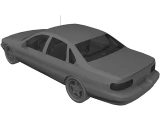 Chevrolet Impala SS (1995) 3D Model