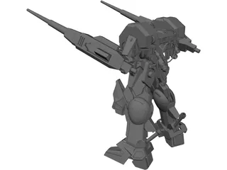 Gundam Centurion 3D Model