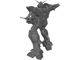 Gundam Light 3D Model