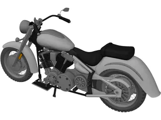 Yamaha FJ1100 (1979) 3D Model