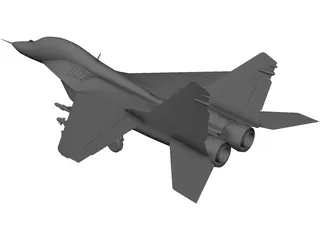 MiG-29 Fulcrum 3D Model