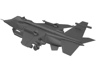 Jaguar GR1 3D Model