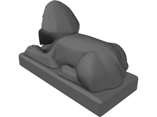 Sphinx 3D Model