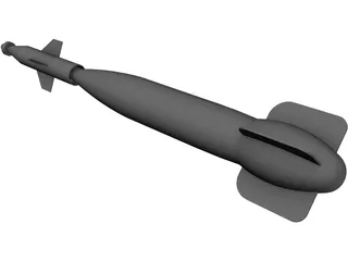 GBU-16 Laser Guided Weapon 3D Model