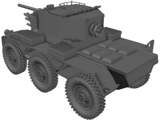 Saladin Tank 3D Model