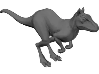 Kangaroo 3D Model