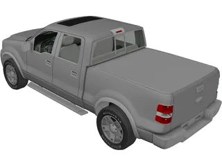 Ford F-150 Crew Cab (2006) 3D Model