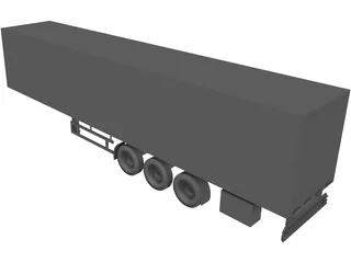 Trailer 3D Model