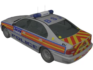 BMW Police 3D Model