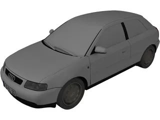 Audi A3 3D Model