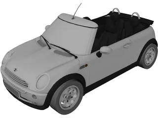 Mini Cooper Cabrio 3D Model