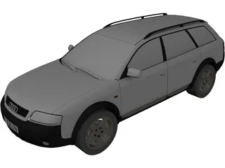 Audi Allroad 3D Model