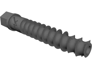 Bone Implant 3D Model