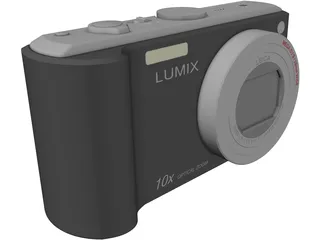 Panasonic Lumix TZ5 3D Model