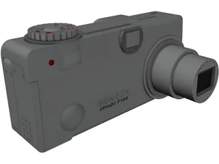 Minolta Dimage F100 3D Model