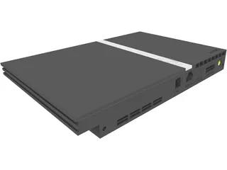 Sony Playstation 2 3D Model