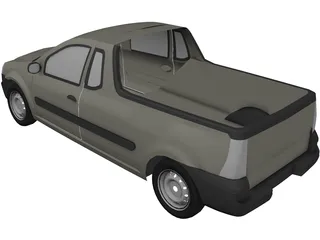 Renault/Dacia Pick-Up 3D Model