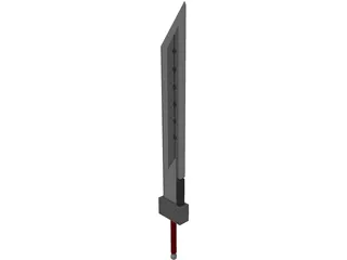 Buster Blade 3D Model