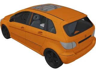 Mercedes-Benz B-class (2006) 3D Model