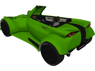 Concept Car 3D Model