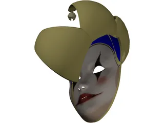 Jolly Mask 3D Model