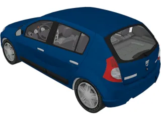 Renault/Dacia Sandero 3D Model