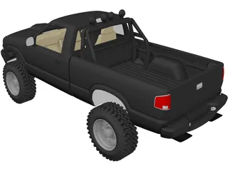 Chevrolet S-10 Pickup [Lifted] 3D Model