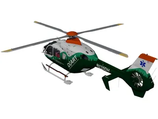 Eurocopter EC-135 3D Model