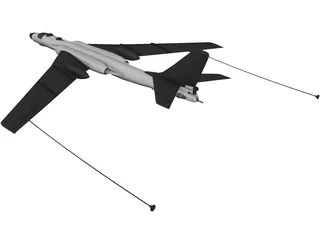 Xian H-6 3D Model