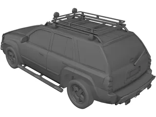 Chevrolet Blazer [Tuned] 3D Model