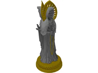 Venus Buddha 3D Model