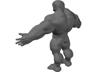 Hulk 3D Model