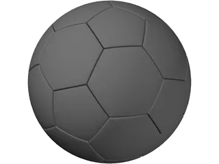 Soccer Ball 3D Model