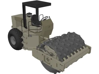 Compactor 3D Model