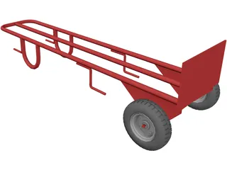 Hand Truck 3D Model