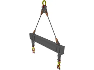 Spreader Beam 3D Model