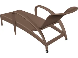 Garden Chair 3D Model