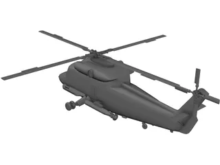 Kaman SH-2 Seasprite 3D Model