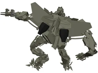 Transformers Starscream 3D Model